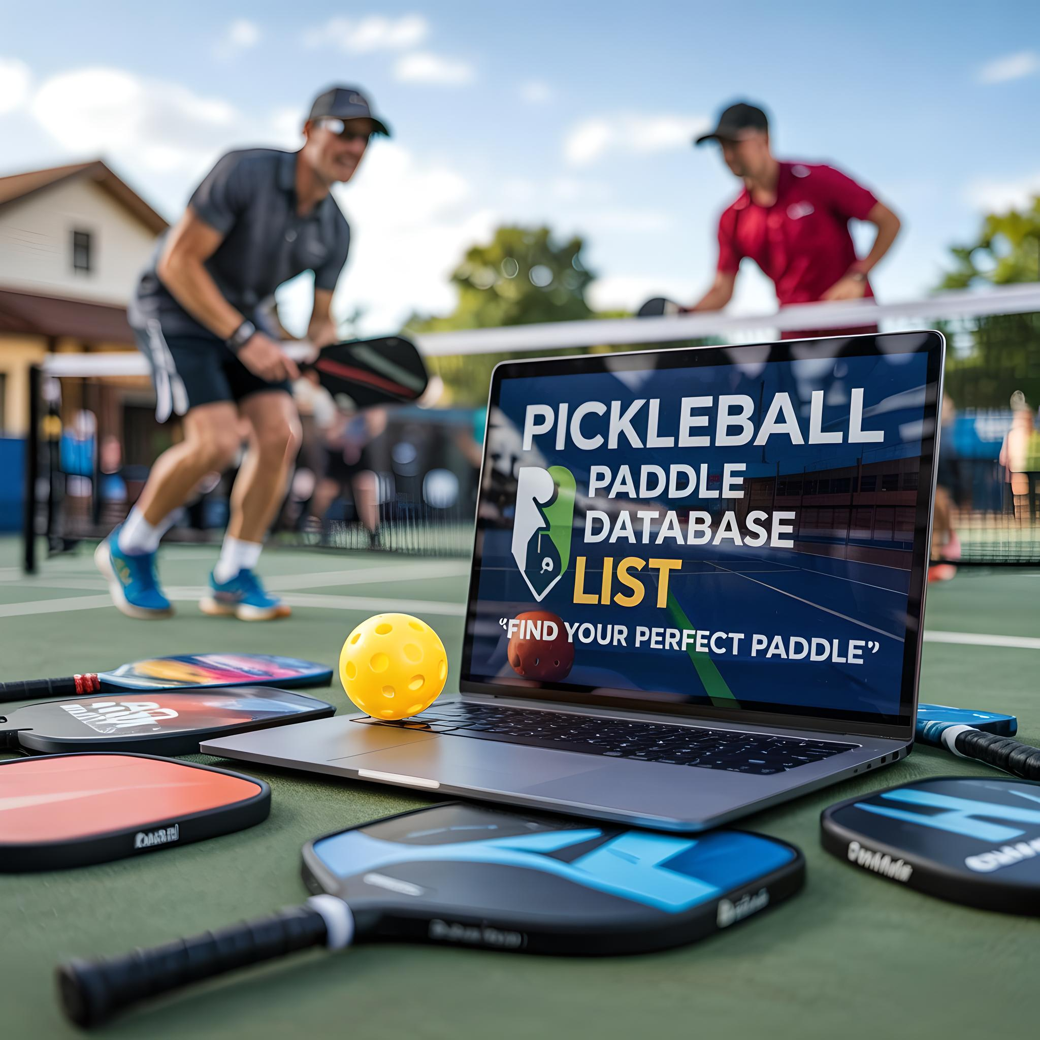 Pickleball Paddle Databases
