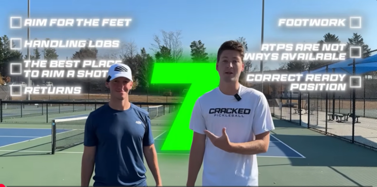 7 Pickleball Tips We WISHED We Knew SOONER