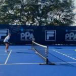 Ben Johns drilling back court at the 2024 San Clemente PPA Finals. Dinking with top spin and back spin. #benjohns #ppa #drilling #training #tips