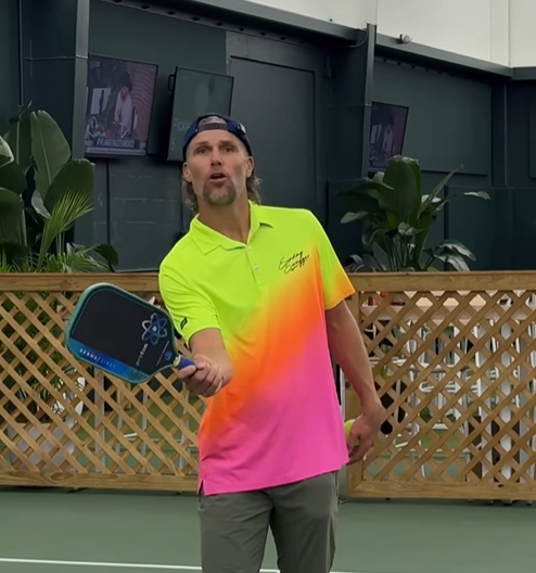This is the new-age backhand flick in pickleball.…