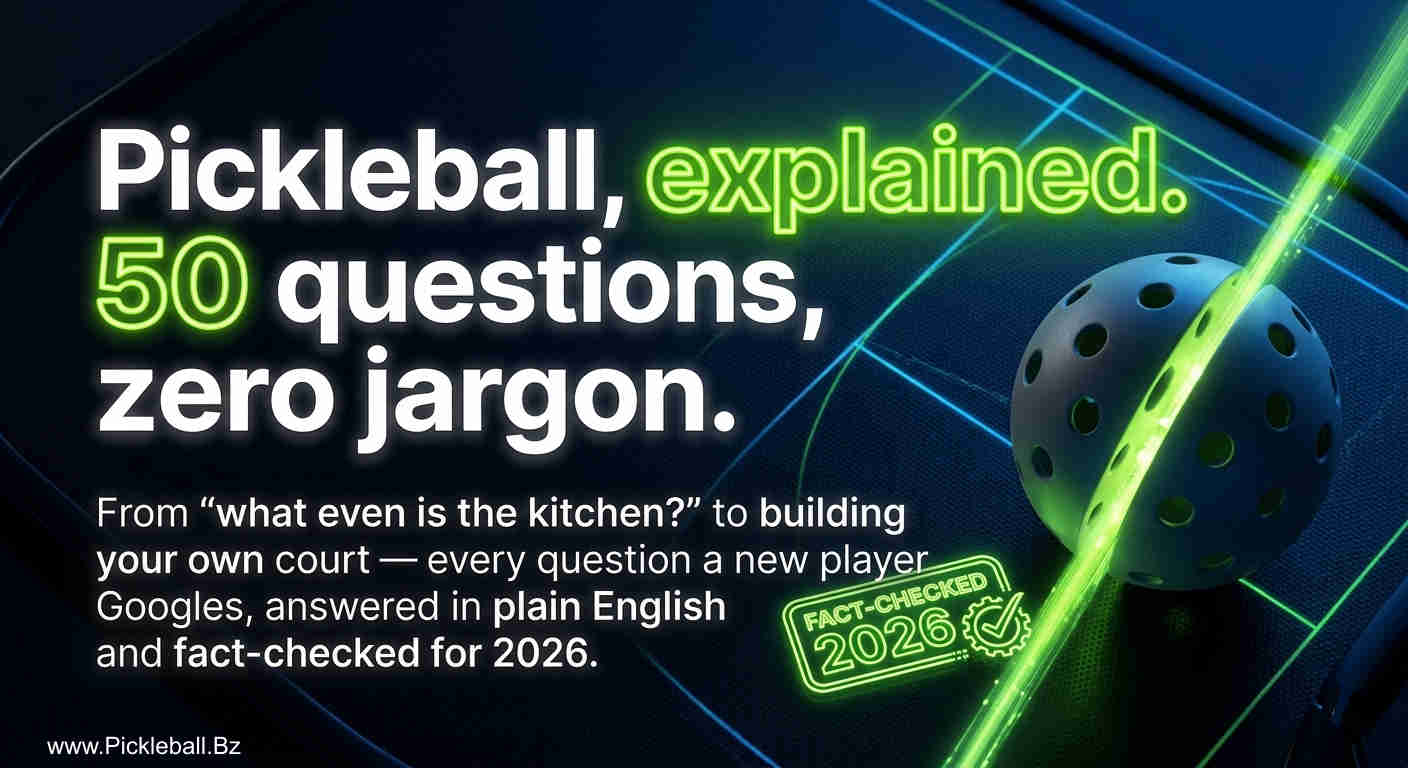 Pickleball FAQ