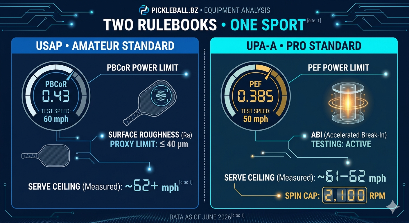 upsa vs upa-a paddle limits