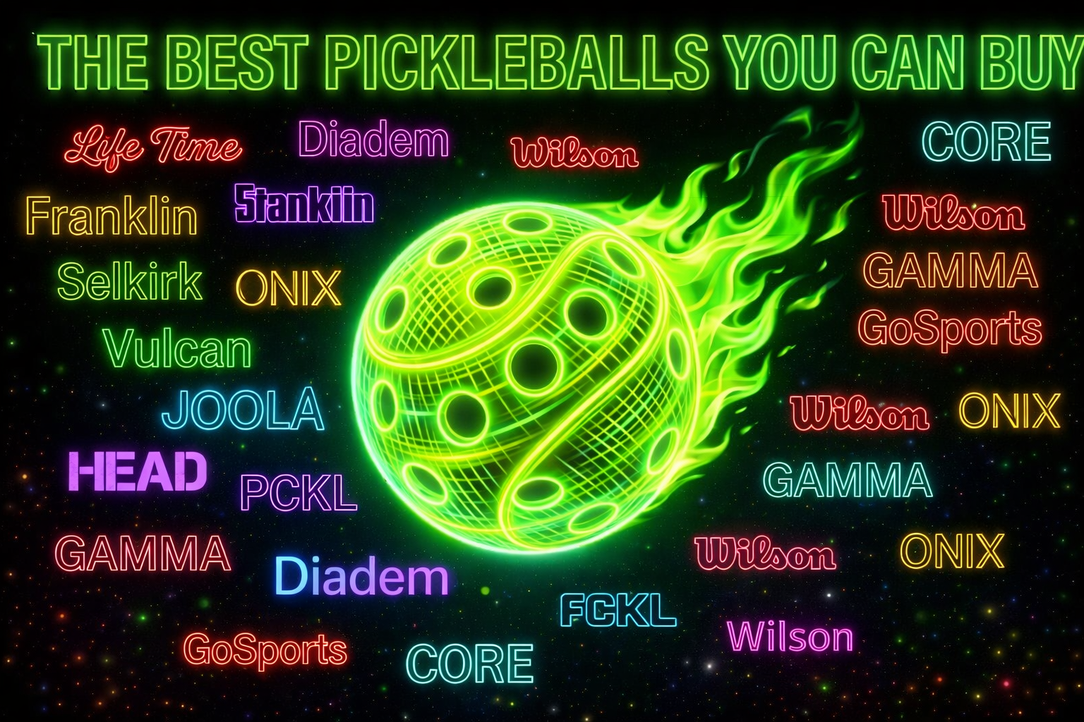 The Best Pickleballs You Can Buy — July 2026 20 balls, ranked on independent lab data and real player feedback — not manufacturer marketing — with verified prices and direct buy links.
