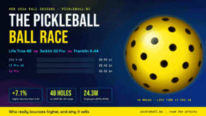 The 2026 Pickleball Ball Race